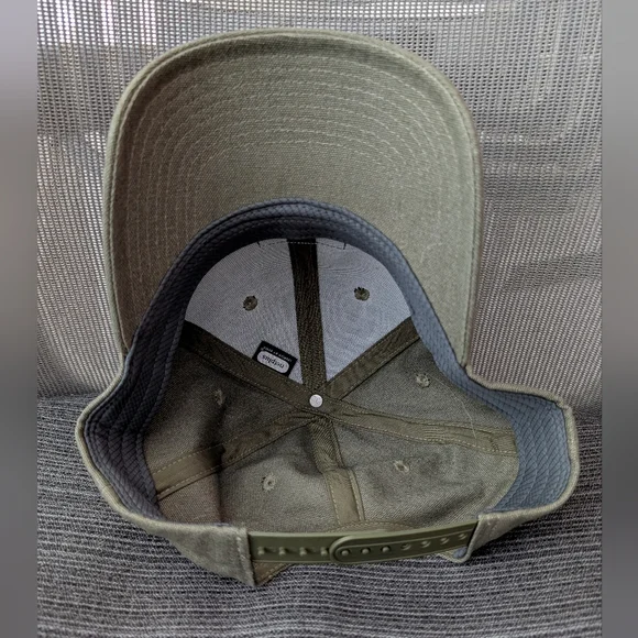 Patagonia Ton She's Logo Hat Fairly Fatigue Green Cap - Picture 10 of 10